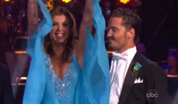 Elisabetta canalis nella seconda puntata di dancing with the stars