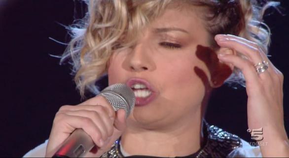 Emma Marrone a Io canto del 06 ottobre 2011