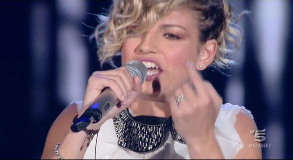 Emma Marrone a Io canto del 06 ottobre 2011