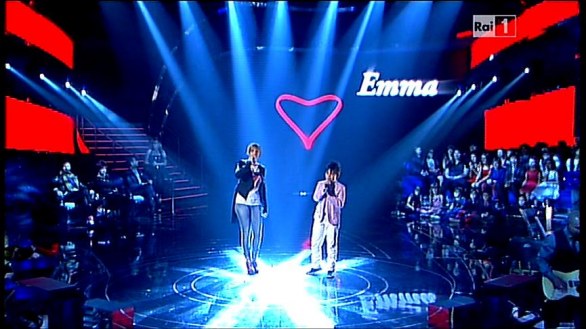 Emma Marrone a Ti lascio una canzone del 26 novembre 2011