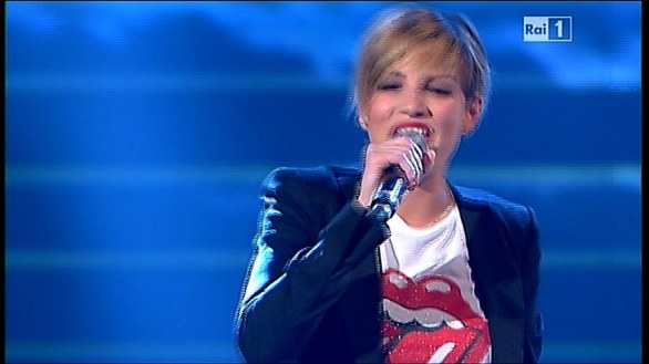 Emma Marrone a Ti lascio una canzone del 26 novembre 2011