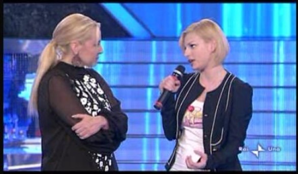 Emma Marrone a Ti lascio una canzone