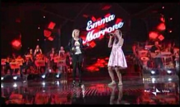 Emma Marrone a Ti lascio una canzone