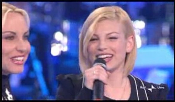 Emma Marrone a Ti lascio una canzone