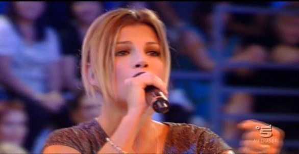 Emma Marrone al primo speciale di Amici sabato 1 ottobre 2011