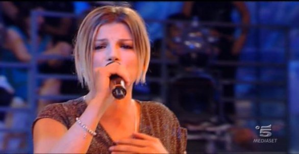 Emma Marrone al primo speciale di Amici sabato 1 ottobre 2011