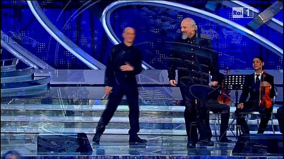 Eugenio Finardi e Peppe Servillo - Festival di Sanremo 2012