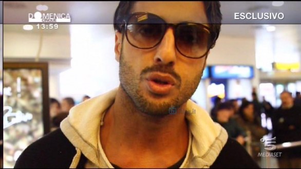 Fabrizio Corona a Domenica Cinque