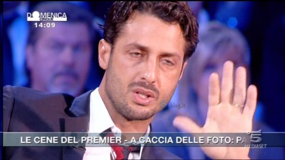 Fabrizio Corona a Domenica Cinque