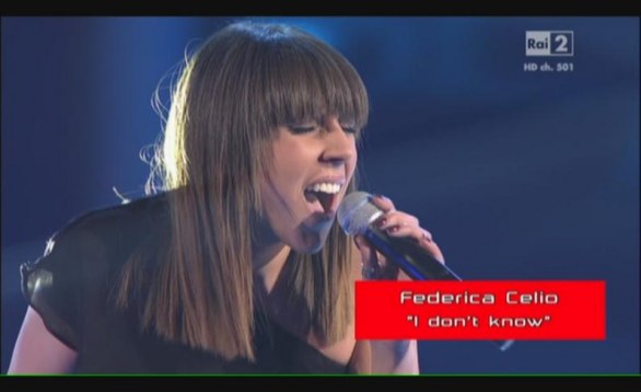 Federica Celio, The Voice