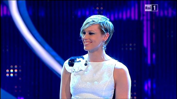 Federica Pellegrini al Festival di Sanremo 2012