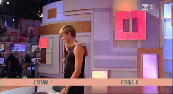 Federica Pellegrini ospite a Quelli che il calcio 2011