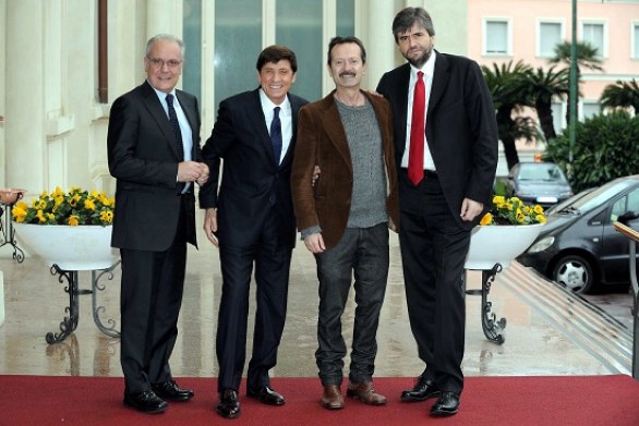 Mauro Mazza, Gianni Morandi, Rocco Papaleo, Gianmarco Mazzi