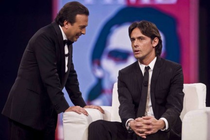 Filippo Inzaghi al Chiambretti Night