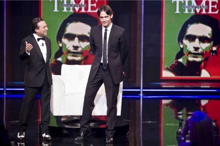 Filippo Inzaghi al Chiambretti Night