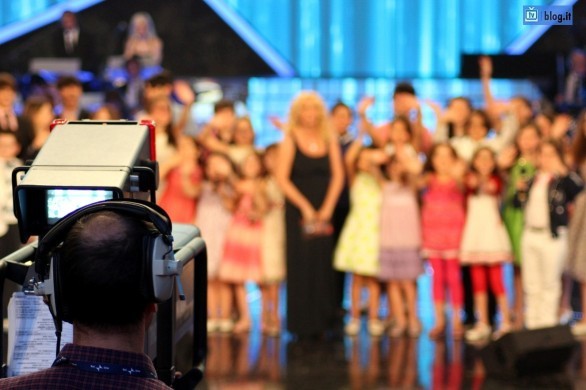 Foto dal backstage della Finalissima di Ti Lascio Una Canzone