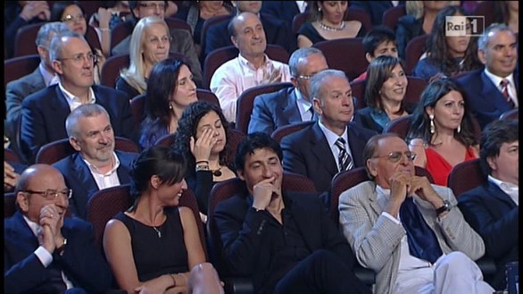 Foto dal Premio Barocco condotto da Fabrizio Frizzi con Carlo Conti e Alessandra Amoroso