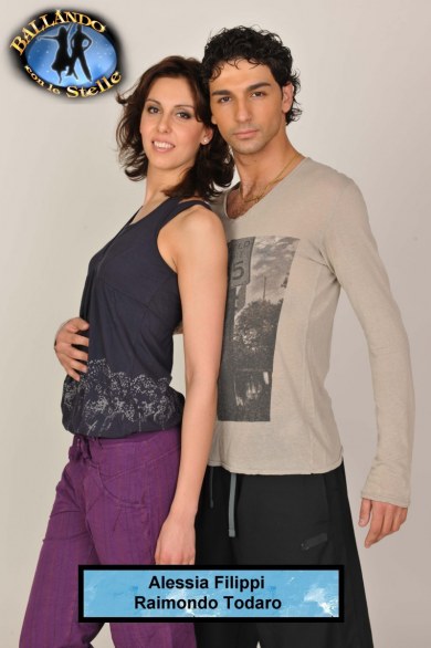 Foto delle coppie concorrenti di Ballando con le stelle 2011 - Alessia Filippi con Raimondo Todaro
