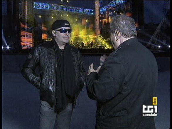 Foto dello speciale Tg1 suVasco Rossi