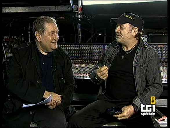 Foto dello speciale Tg1 suVasco Rossi