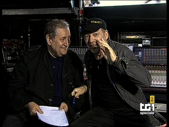 Foto dello speciale Tg1 suVasco Rossi