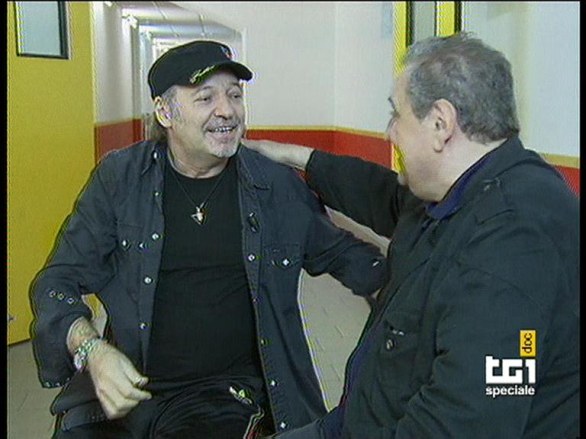 Foto dello speciale Tg1 suVasco Rossi