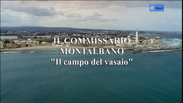 Foto di Belen nella puntata del Commissario Montalbano