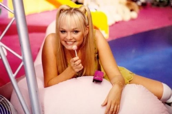 Foto di Emma Bunton da baby spice girls al talent show