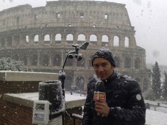 Foto di Luca Ciceroni meteorologo di Sky Meteo24