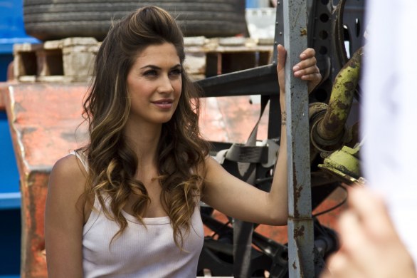 Foto di Melissa Satta su Rai2 in Insideout Pazzi per la scienza