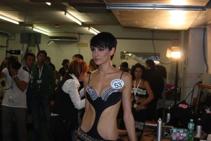 Foto esclusive dal backstage della finale di Miss Italia 2009