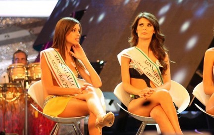 Foto esclusive dal backstage della finale di Miss Italia 2009