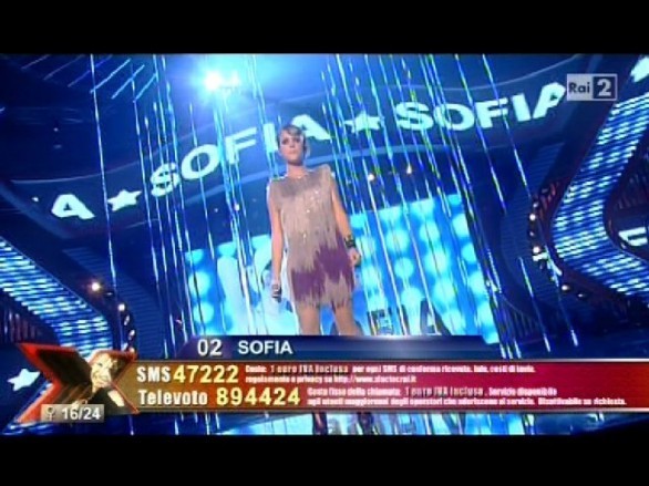 Le Foto di Sofia Buconi - Seconda Puntata X-Factor 4