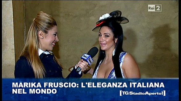 Francesca Macrì da Londra con Marika Fruscio