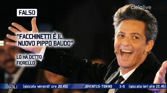 Francesco Facchinetti a Cielo Che Gol