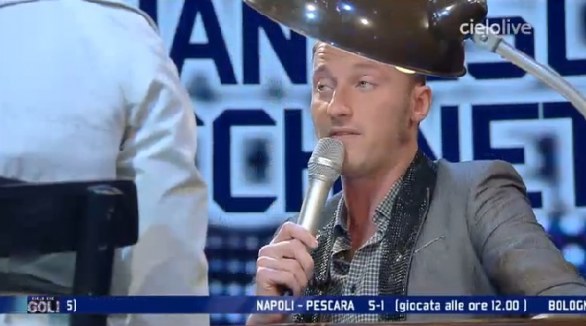 Francesco Facchinetti a Cielo Che Gol