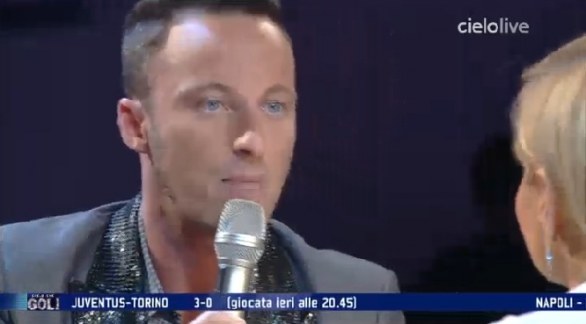 Francesco Facchinetti a Cielo Che Gol