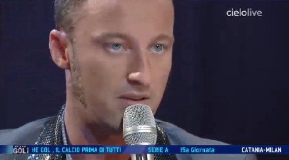 Francesco Facchinetti a Cielo Che Gol