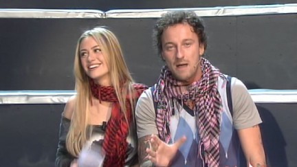 Francesco Facchinetti e Martina Stella