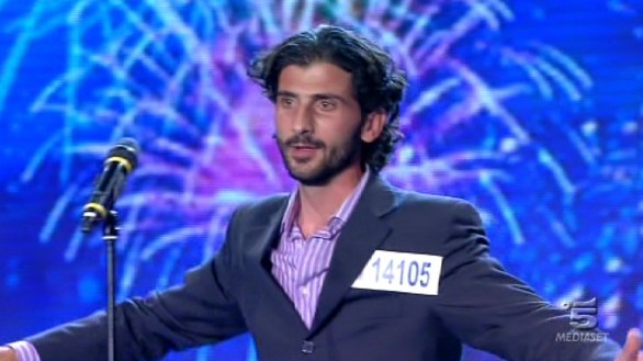 Francesco Fezza, cantante ad Italia s got talent