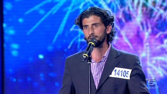 Francesco Fezza, cantante ad Italia s got talent