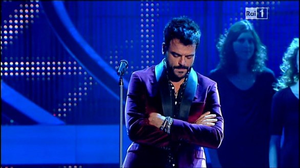 Francesco Renga con Scala & Kolacny Brothers - Festival di Sanremo 2012