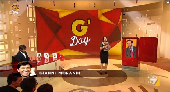 G\' Day, Gianni Morandi in collegamento sulle contestazioni a Celentano