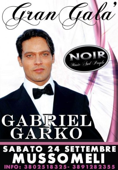 Gabriel Garko, l\\'attore di fiction più richiesto in discoteca