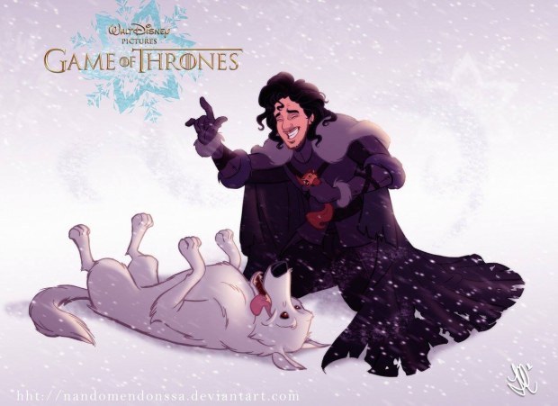 Game of Thrones, i personaggi versione Disney