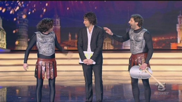 Gemelli siamesi, comici ad Italia s got talent 2013