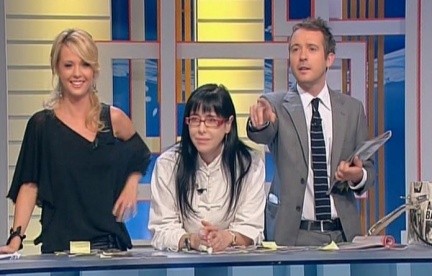 Foto della conduttrice rai di uno mattina estate 2010 georgia luzi con pierluigi diaco