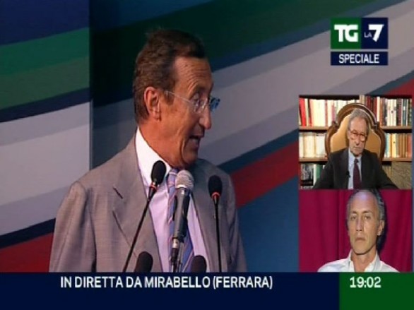 Fini a Mirabello: la diretta del Tg La 7