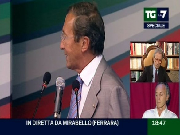 Fini a Mirabello: la diretta del Tg La 7