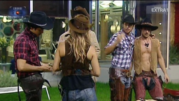 Grande Fratello 11 - Festa cowboy e cowgirl